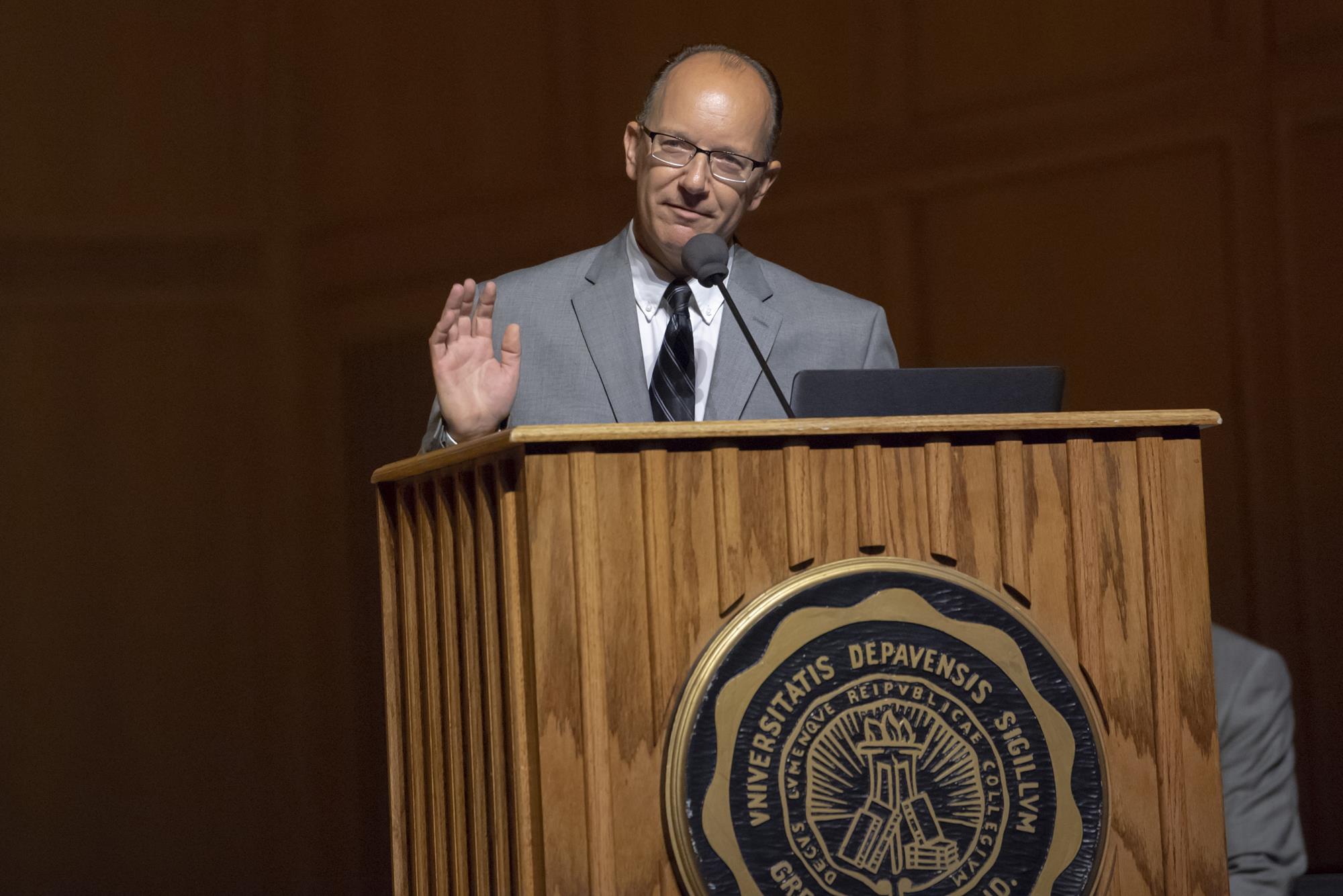 Bill Wagner at Depauw